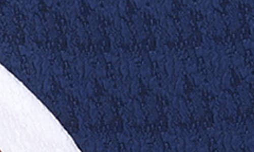L Agence L'agence Lisa Colorblock Plunge One-piece Swimsuit In Marine