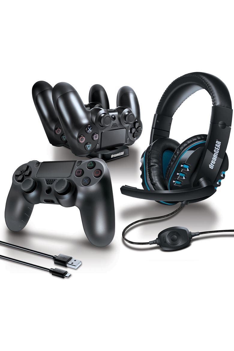 Dgps4-6436 6 In 1 Advanced Game Accessories Kit for Playstation, Main, color, Multicolor