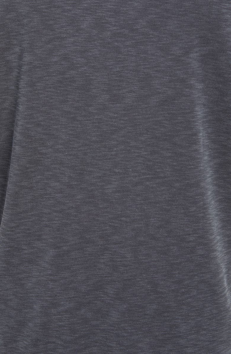 Johnston & Murphy Vintage Slub Jersey Polo, Alternate, color, Charcoal