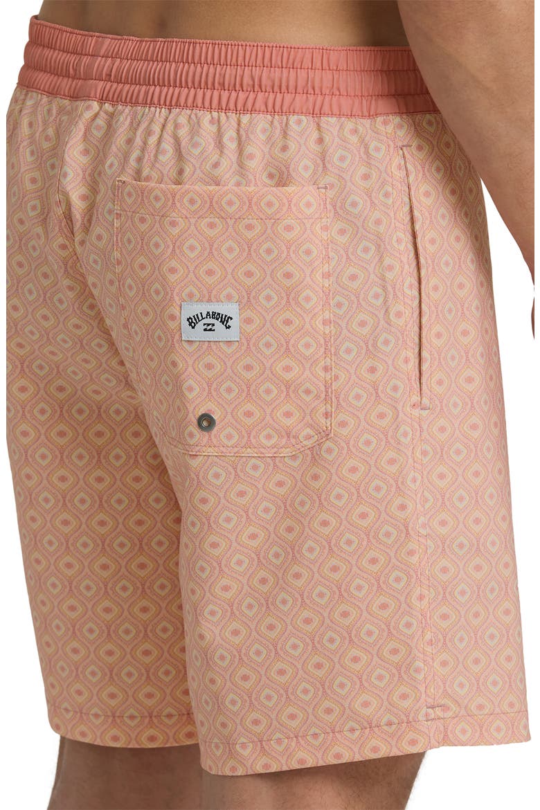 Good Times Layback Swim Trunks, Alternate, color, VINTAGE PINK