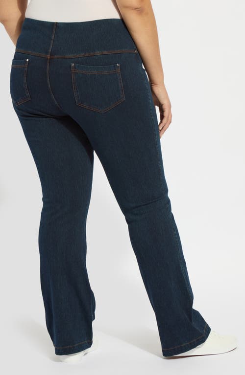 Lyssé Pull-on Baby Bootcut Pants In Indigo