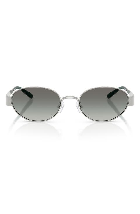 54mm Oval Sunglasses