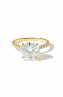 Lab Created Moissanite Ring