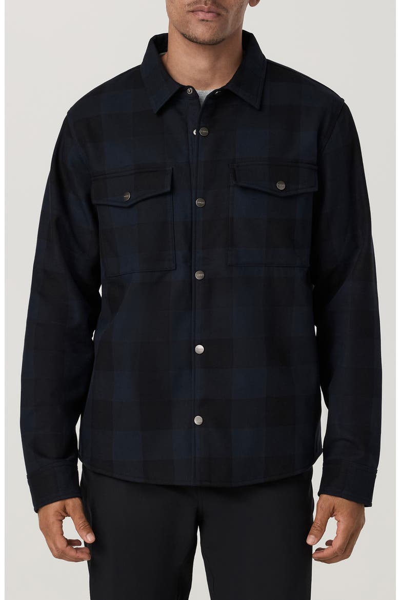 Range 2.0 Shirt Jacket, Main, color, INK ARROWHEAD PLAID