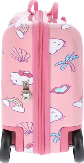 Hello Kitty Ride-on Luggage Summer Time Kids 14.5" luggage