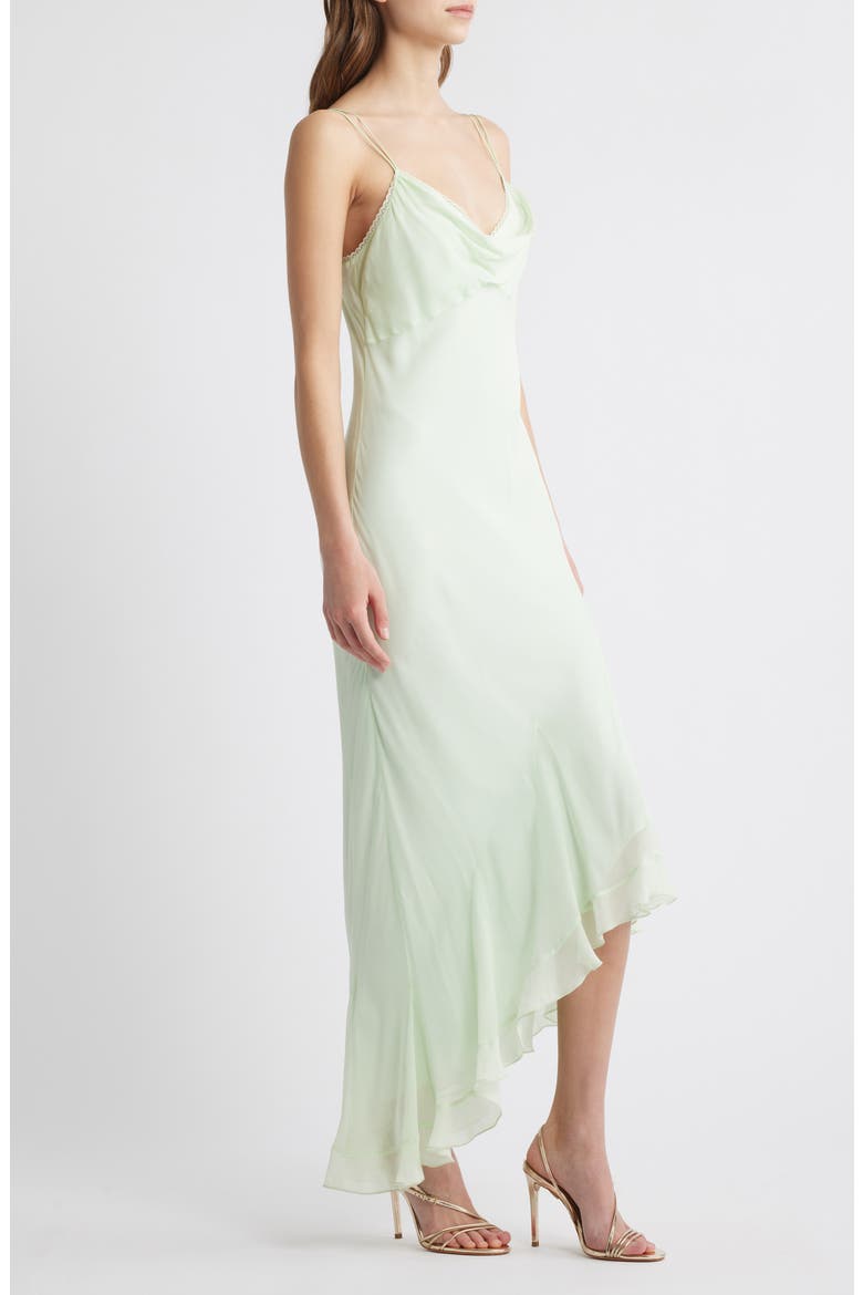 Chesley High-Low Dress, Alternate, color, WASHED SAGE