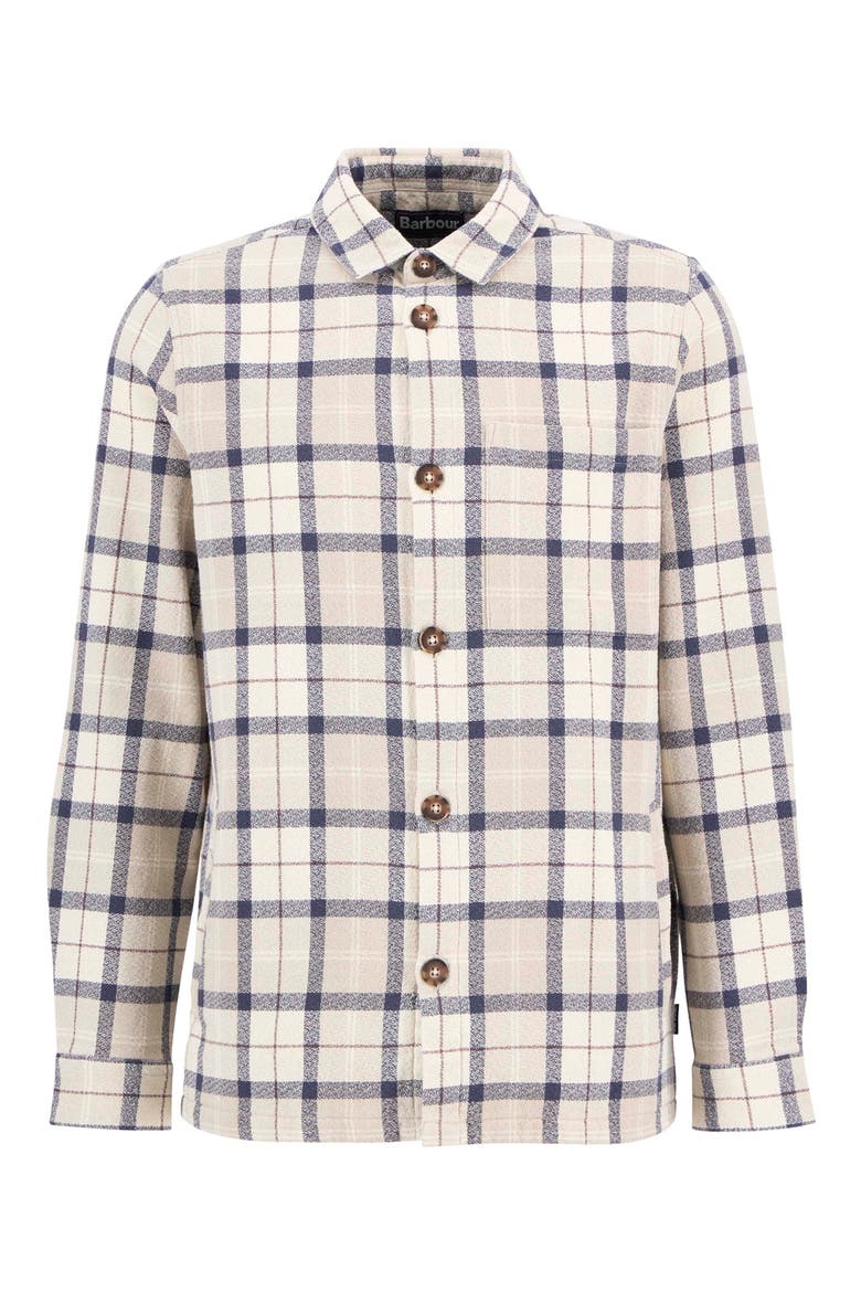 Vennel Texture Tartan Overshirt, Alternate, color, OBAN MIST TARTAN