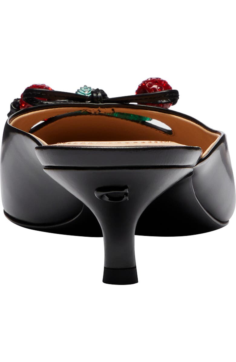 COACH Runway Pointed Toe Kitten Heel Mule, Alternate, color,