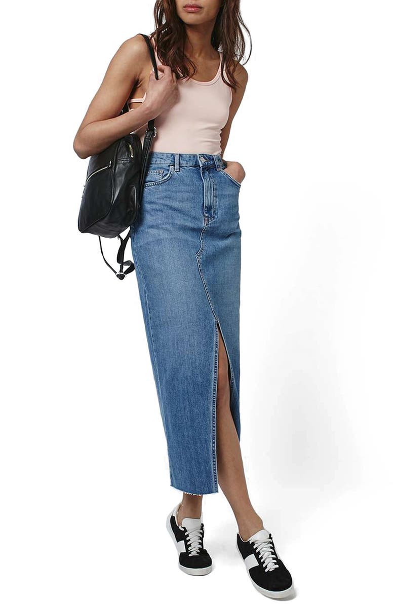 Topshop Sleeveless Washed Jersey Bodysuit, Alternate, color, 