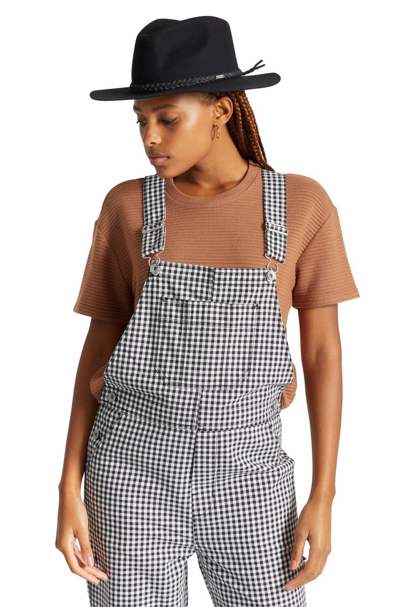 Brixton Messer Western Fedora, Alternate, color, Black