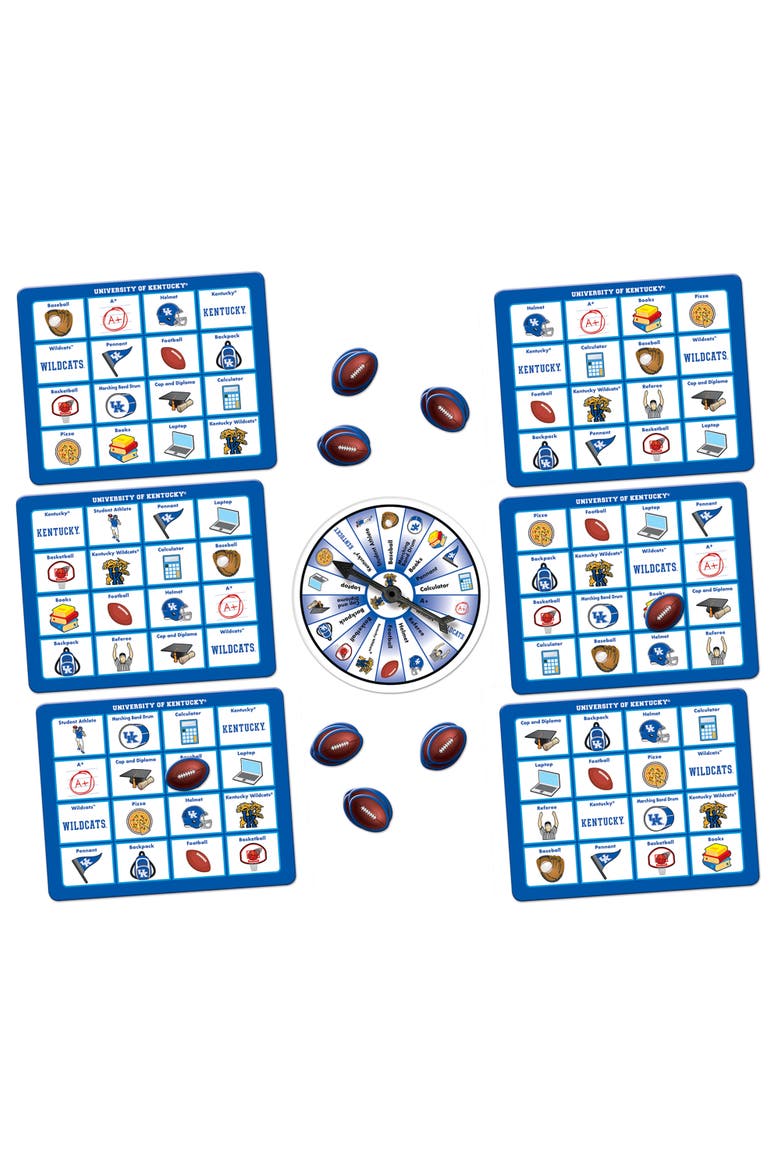 Kentucky Wildcats NCAA Bingo Game, Alternate, color, Multicolor