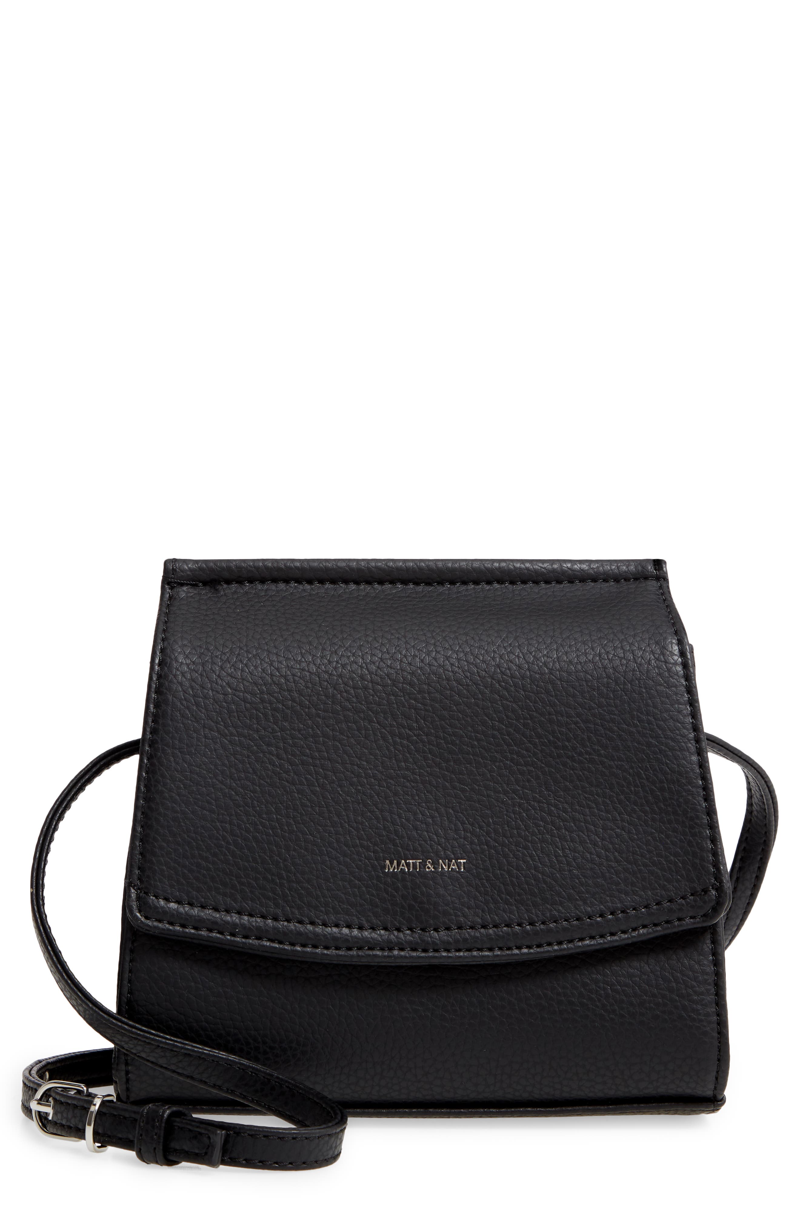 Matt & Nat Erika Vegan Leather Crossbody Bag, Main, color, 