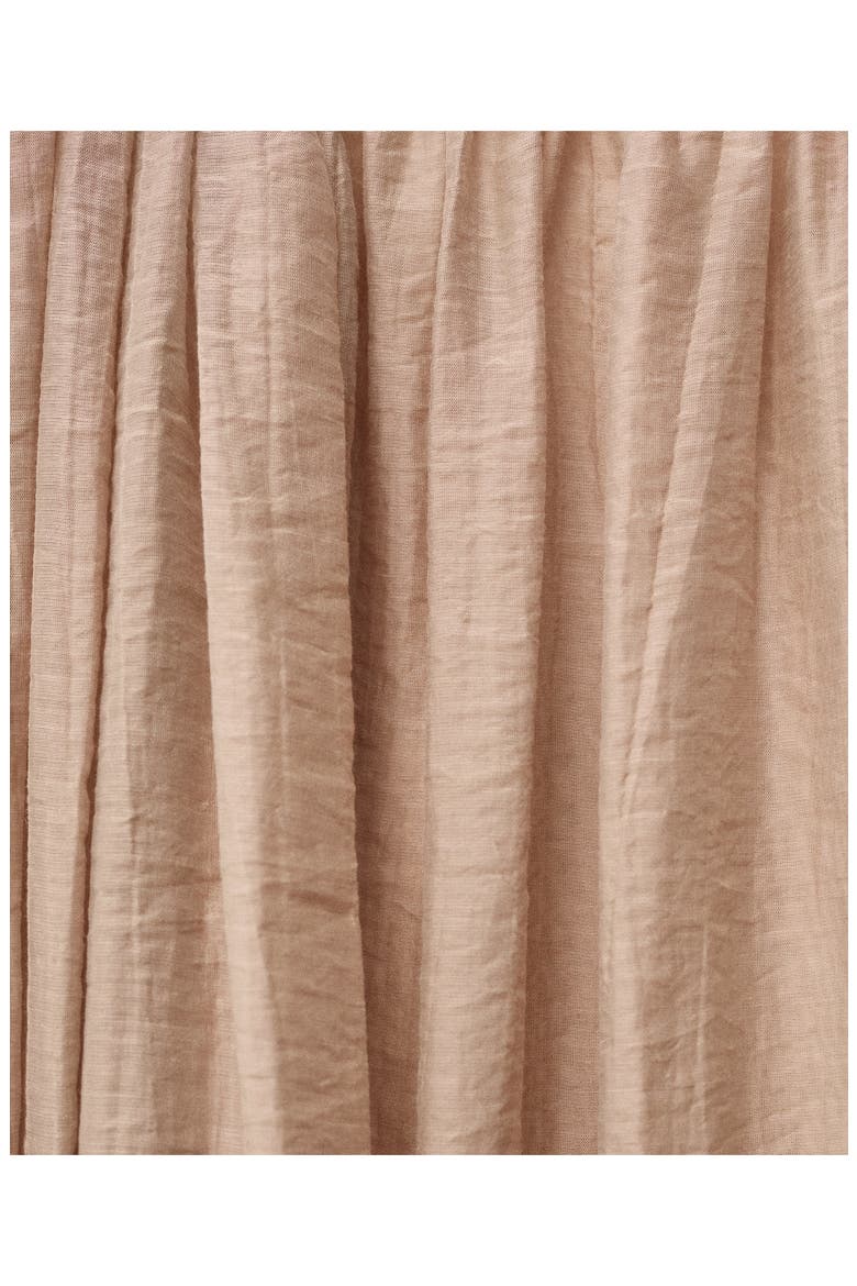 Gathered Belted Maxi Dress, Alternate, color, BEIGE