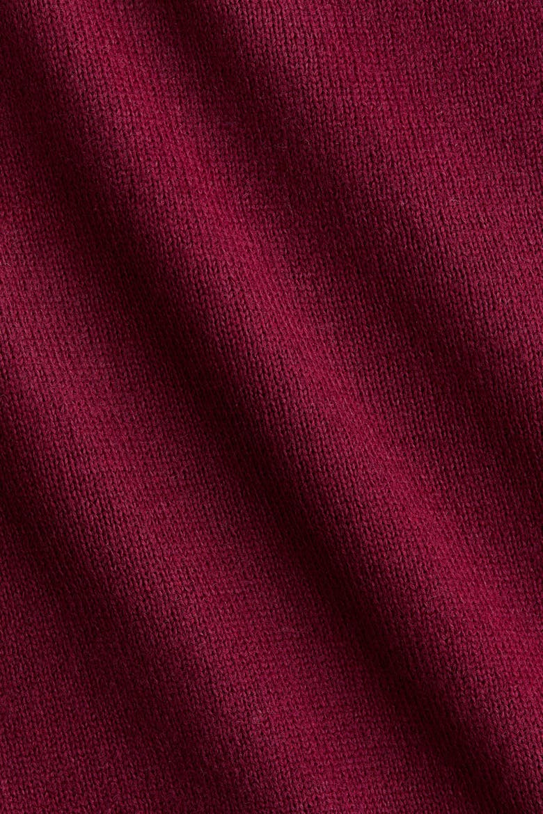 Off-The-Shoulder Sweater, Alternate, color, Burgundy