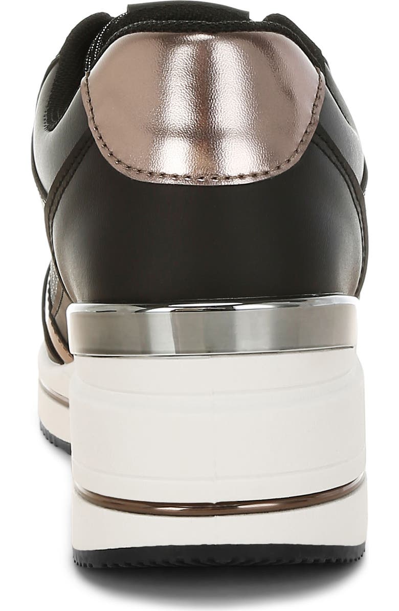 LONDON RAG Vespera Wedge Sneaker, Alternate, color, Black