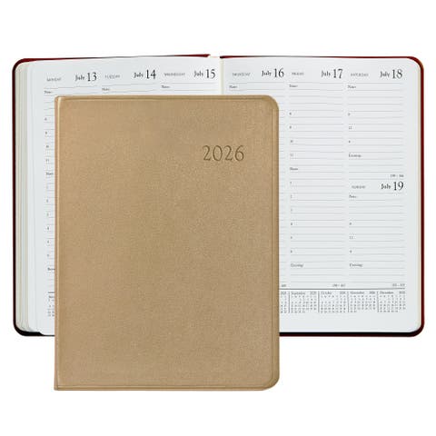 2026 Leather Desk Diary