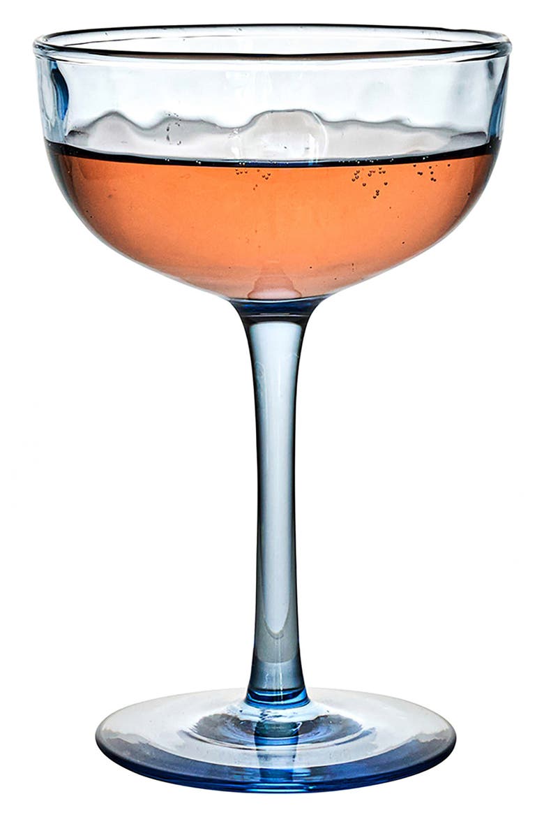 Puro Set of 2 Cocktail Coupé Glasses, Alternate, color, CHAMBRAY