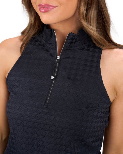 Black Clover Lynx Sleeveless Polo In Black