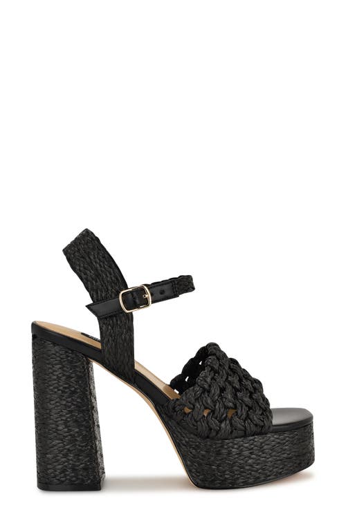 NINE WEST NINE WEST VADYN PLATFORM WEDGE SANDAL 