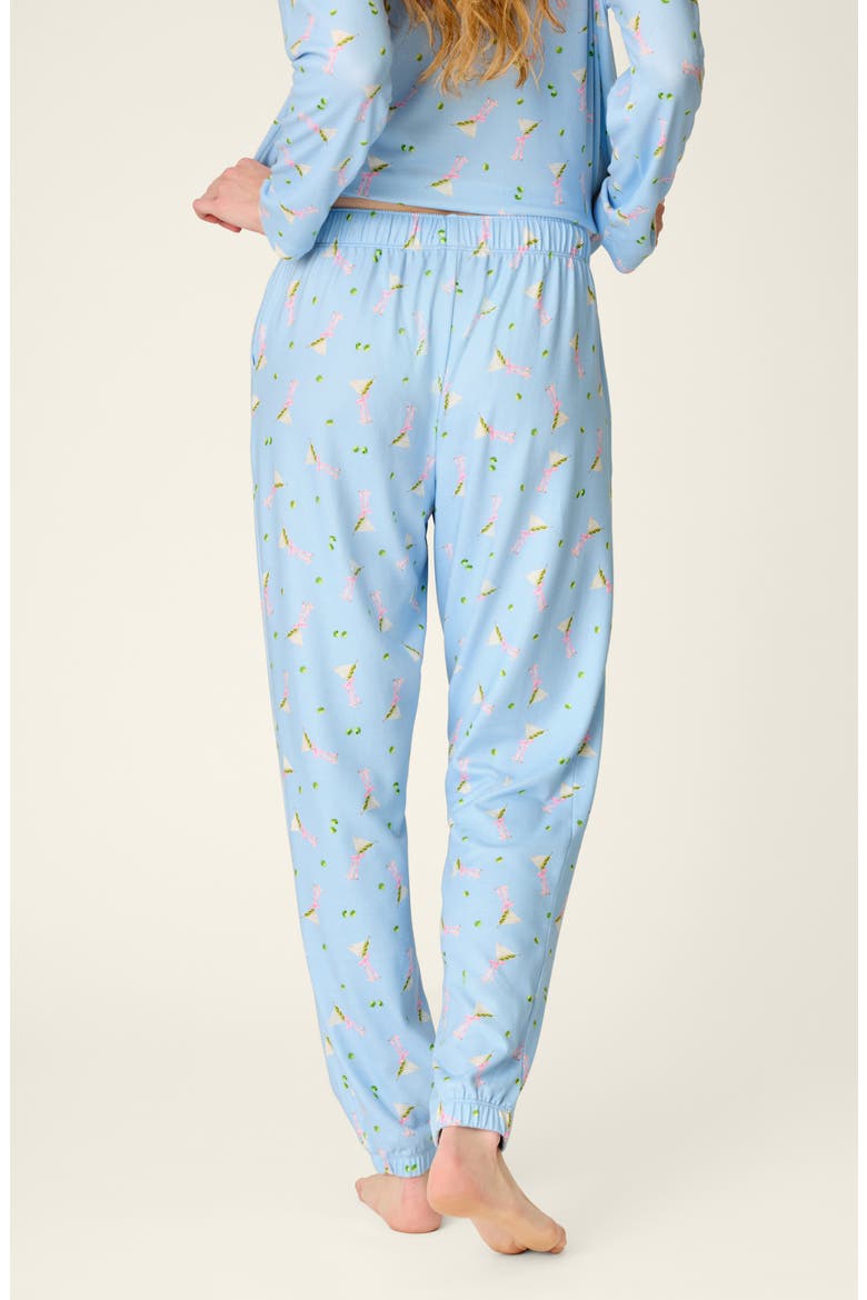 Olive You Pajama Pants, Alternate, color, BREEZE