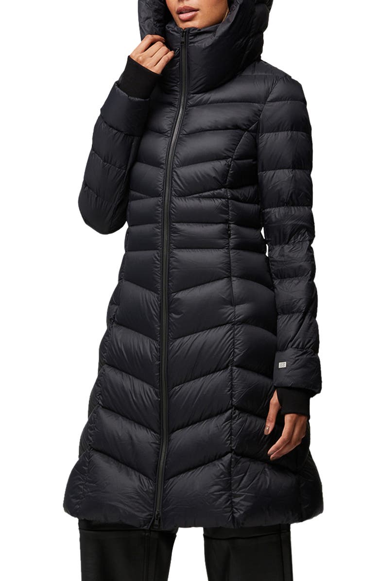 Soia & Kyo Lita Water Repellent 700 Fill Power Down Recycled Nylon Puffer Coat, Alternate, color, 