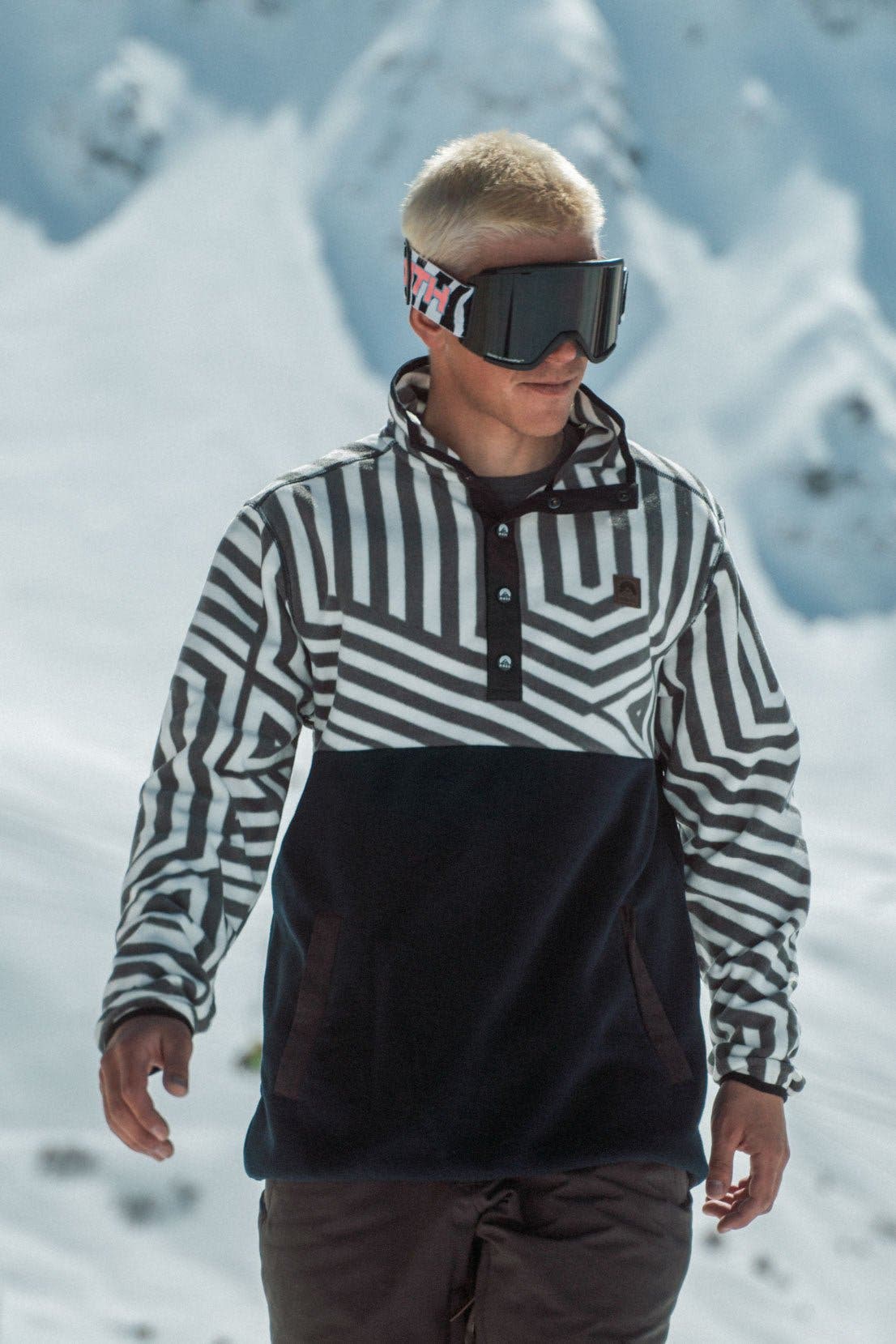 Fall Line Fleece Black - Men's - image 2