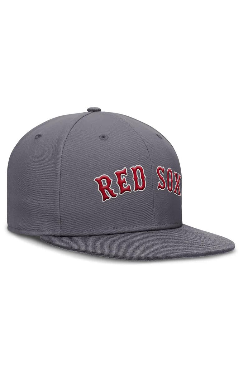 Nike Men's Nike Gray Boston Red Sox Performance True Fitted Hat, Alternate, color, Gray