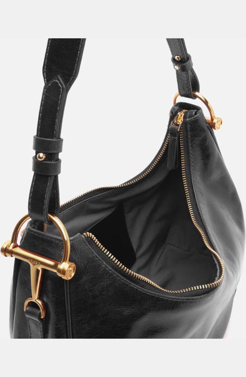Cora Large Leather Hobo
