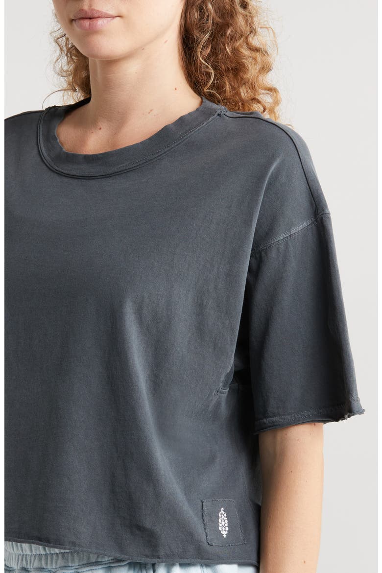 FP Movement Inspire Cotton T-Shirt, Alternate, color, BLACK