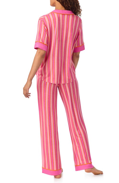 Room Service Pjs Print Long Pajamas