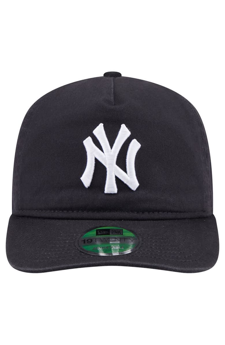 New Era Men's New Era Navy New York Yankees Team 19TWENTY Adjustable Hat, Alternate, color, Navy