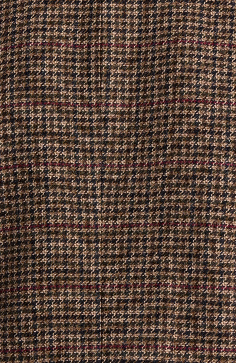 Elwood Grandad Houndstooth Crop Blazer, Alternate, color, 