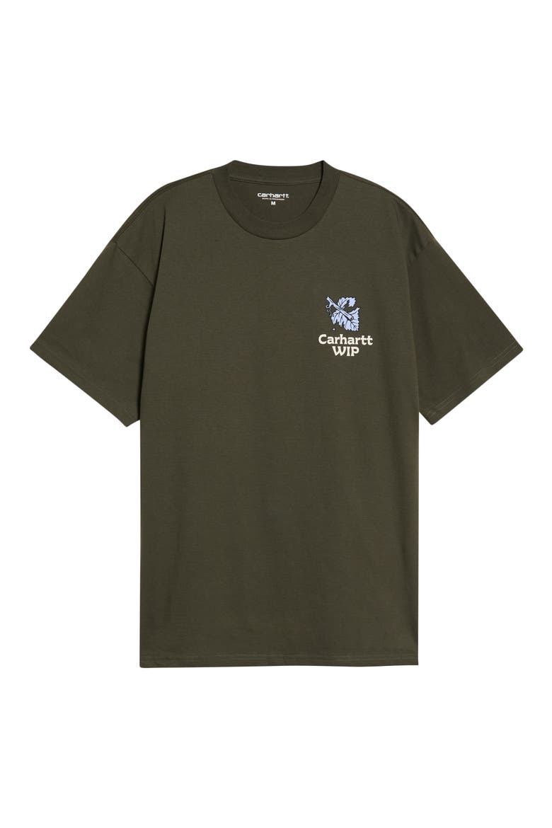 Grape Picker Organic Cotton Graphic T-Shirt, Alternate, color, CYPRESS