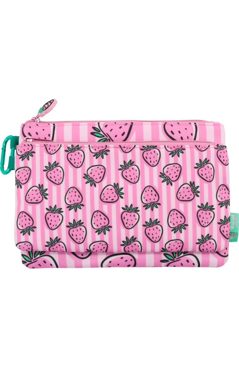 MYTAGALONGS Kids' Mini 2-Pack Organizing Pouches, Alternate, color, Pink