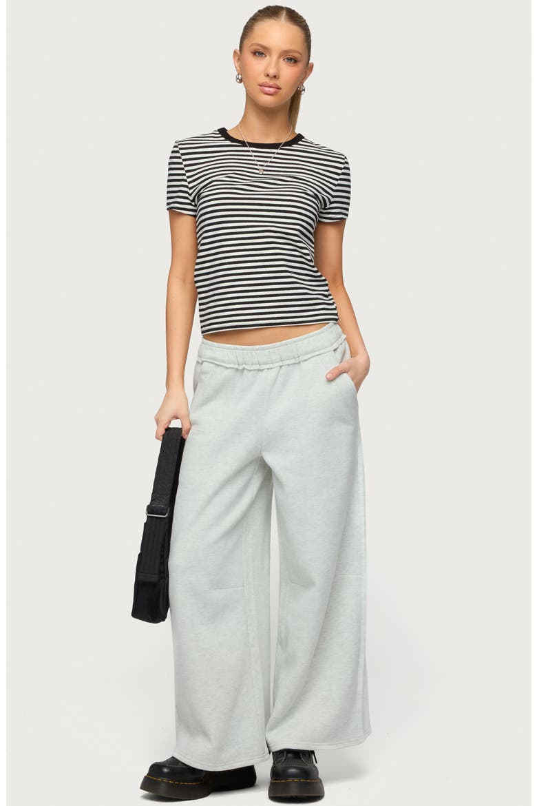 Kori Oversize Sweatpants, Alternate, color, GRAY-MELANGE