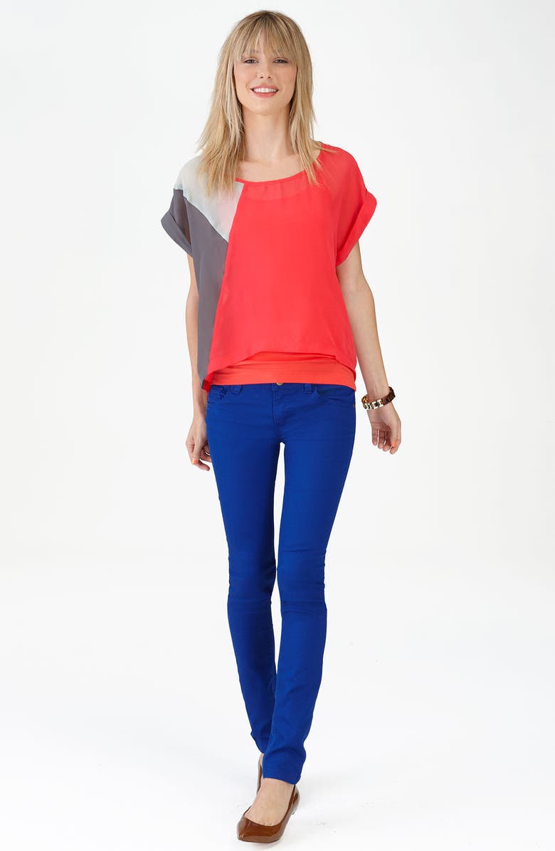 Chloe & Katie Chloe K Colorblock Top, Alternate, color,