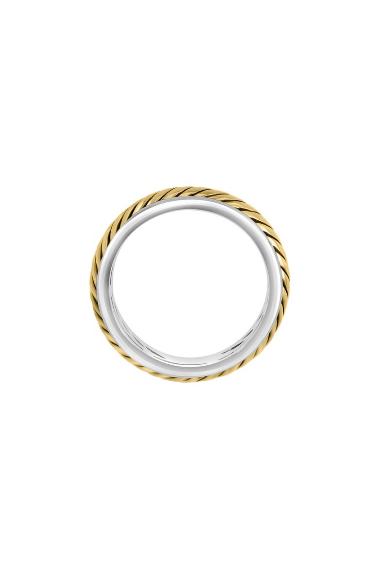 Men's Sterling Silver Ring, Alternate, color, YELLOW