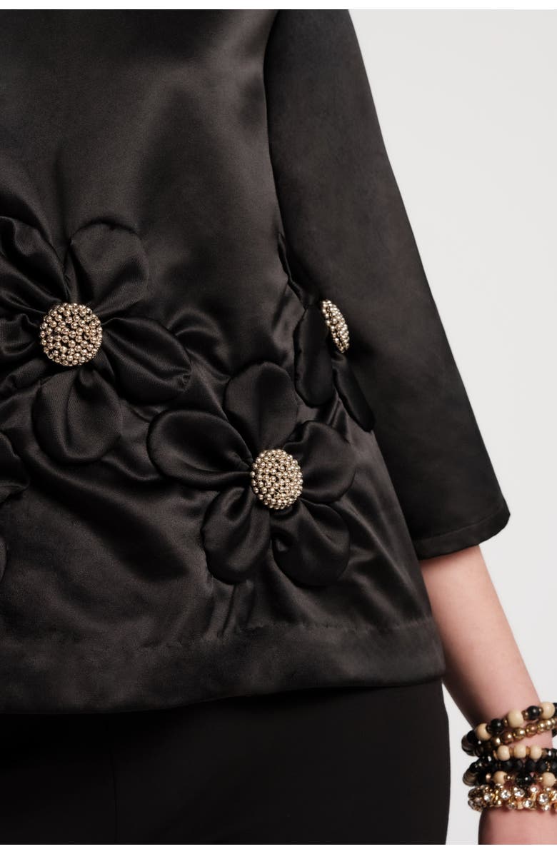 Frances Valentine Edie Top, Alternate, color, Black