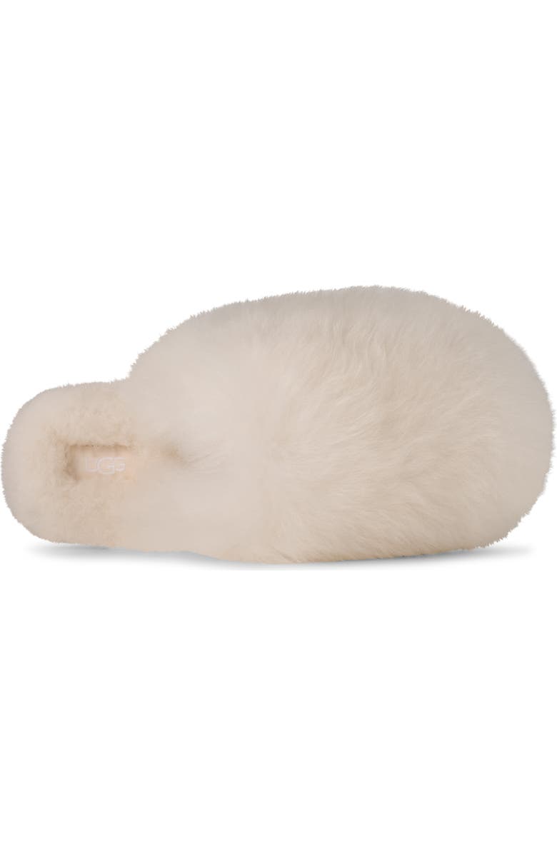UGG<sup>®</sup> Scuffette Chalet Genuine Sheepskin Slipper, Alternate, color, White