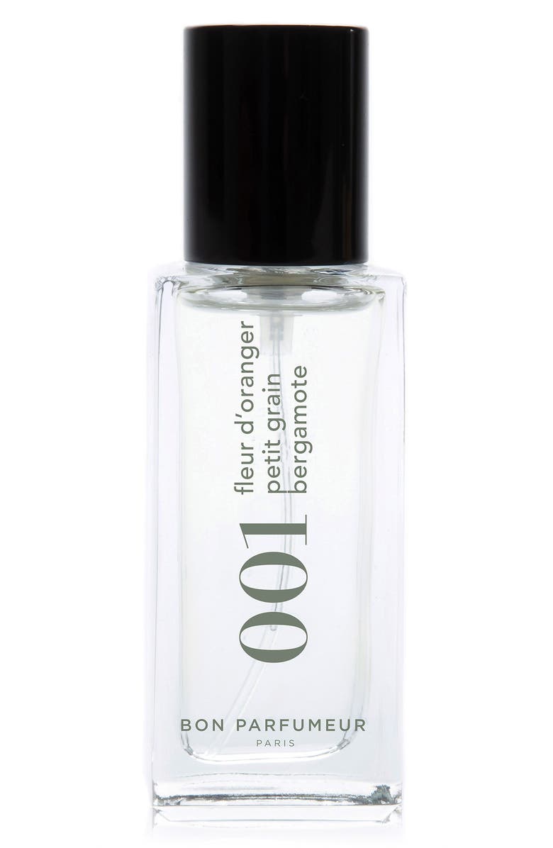 Bon Parfumeur 001 Orange Blossom, Petitgrain & Bergamot Eau de Parfum, Alternate, color, 