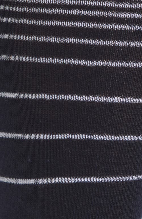 Nordstrom Gradient Combed Cotton Blend Dress Socks In Blue