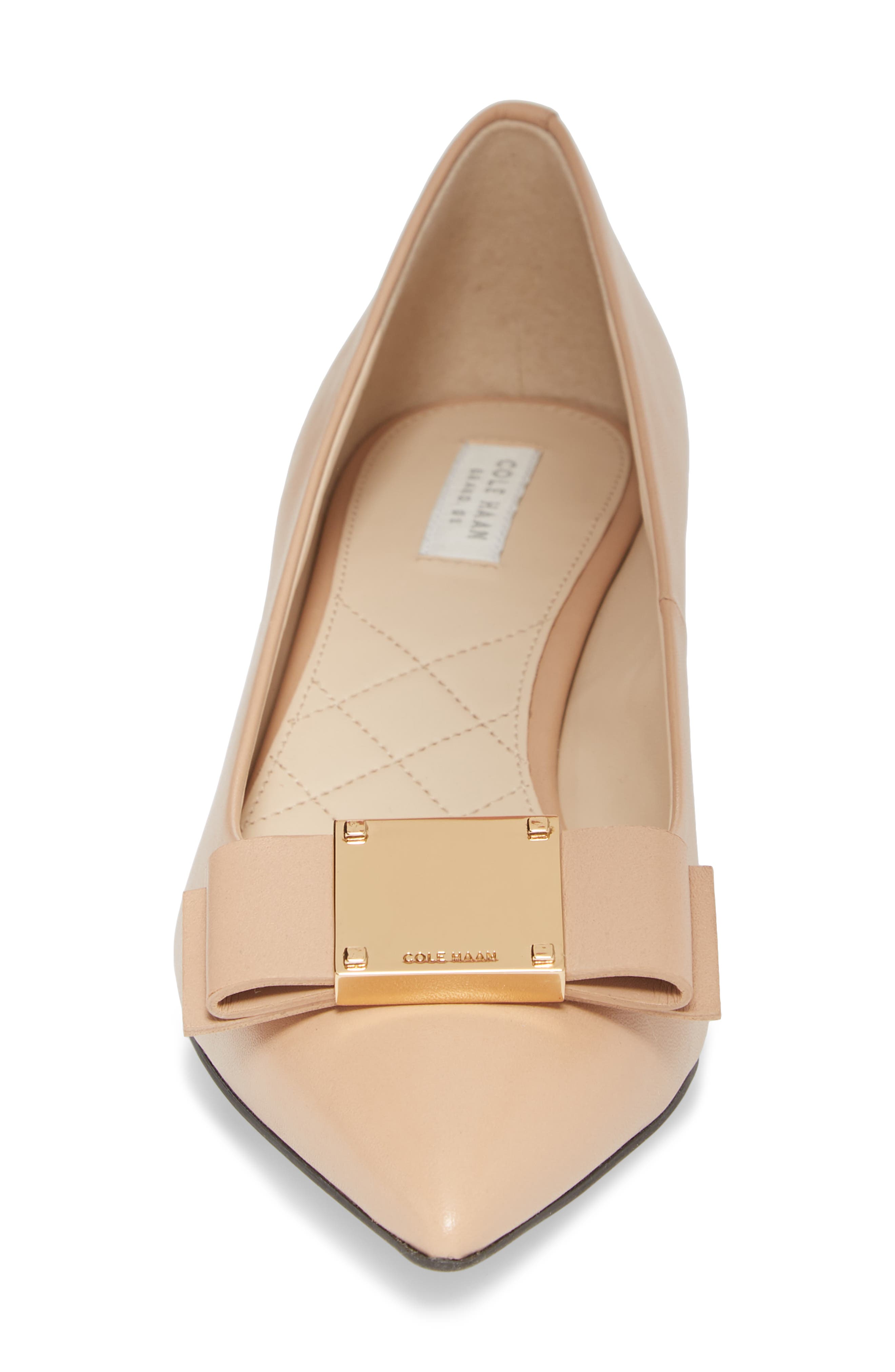 Cole Haan Tali Modern Waterproof Bow Pump, Alternate, color, 