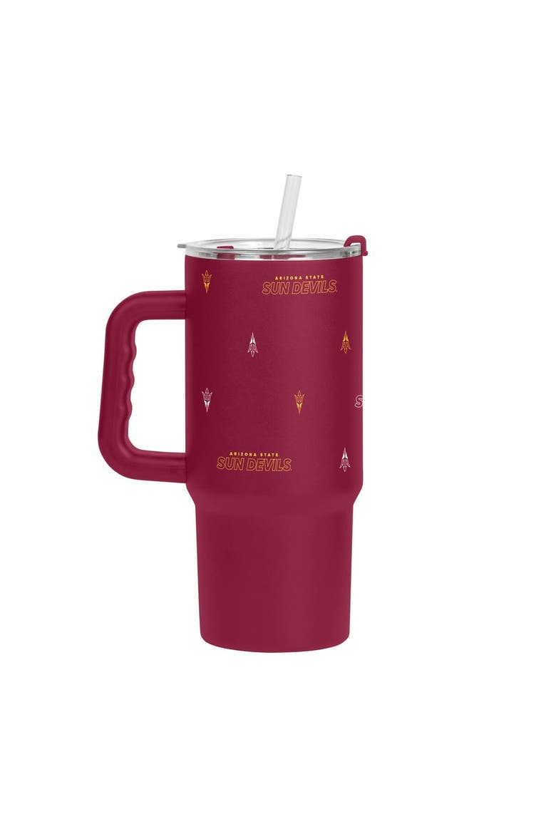 Arizona State Sun Devils 24oz. Step and Repeat Powder Coat Tumbler, Main, color, Maroon