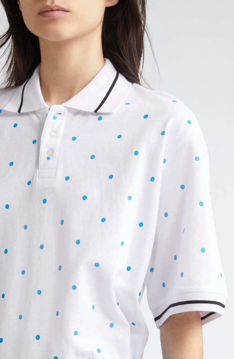 Ashley Williams Polka Dot Polo, Alternate, color, 