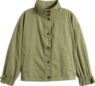 Caslon® Twill Swing Jacket