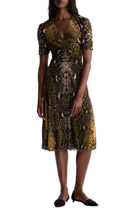 Koren Reversible Mesh Dress
