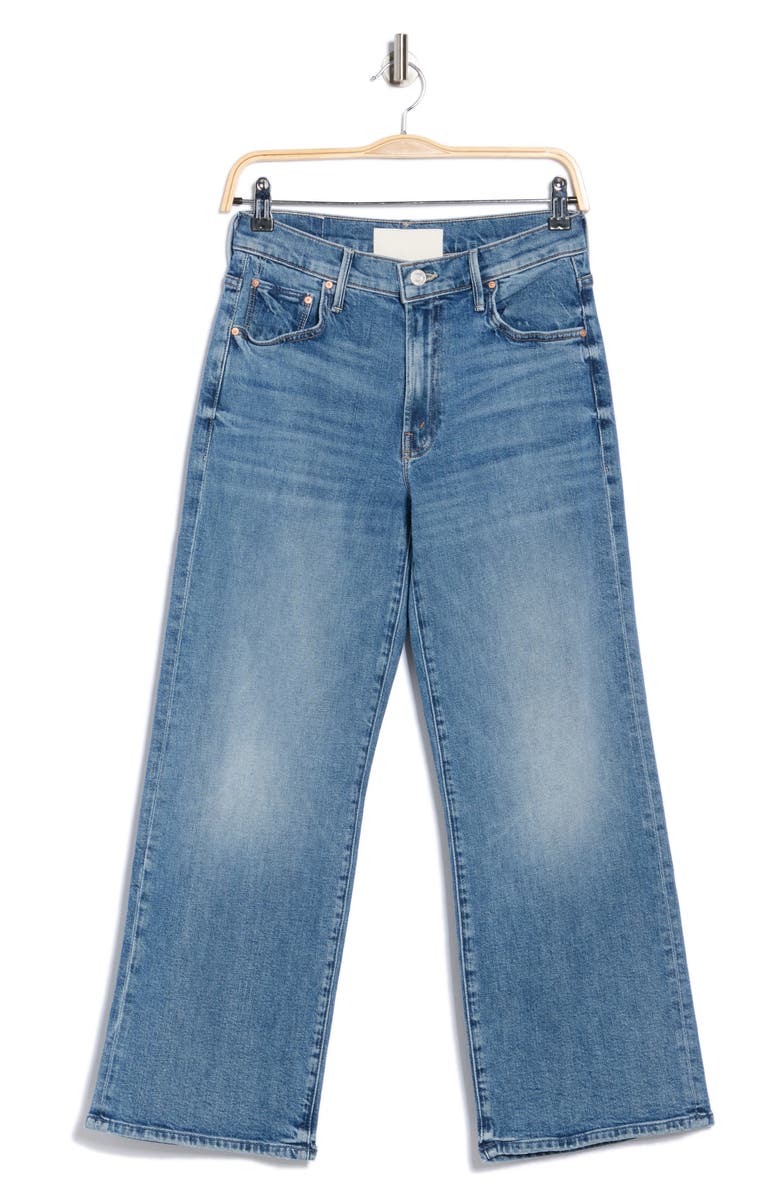 MOTHER The Maven Mid Rise Ankle Wide Leg Jeans, Alternate, color, 