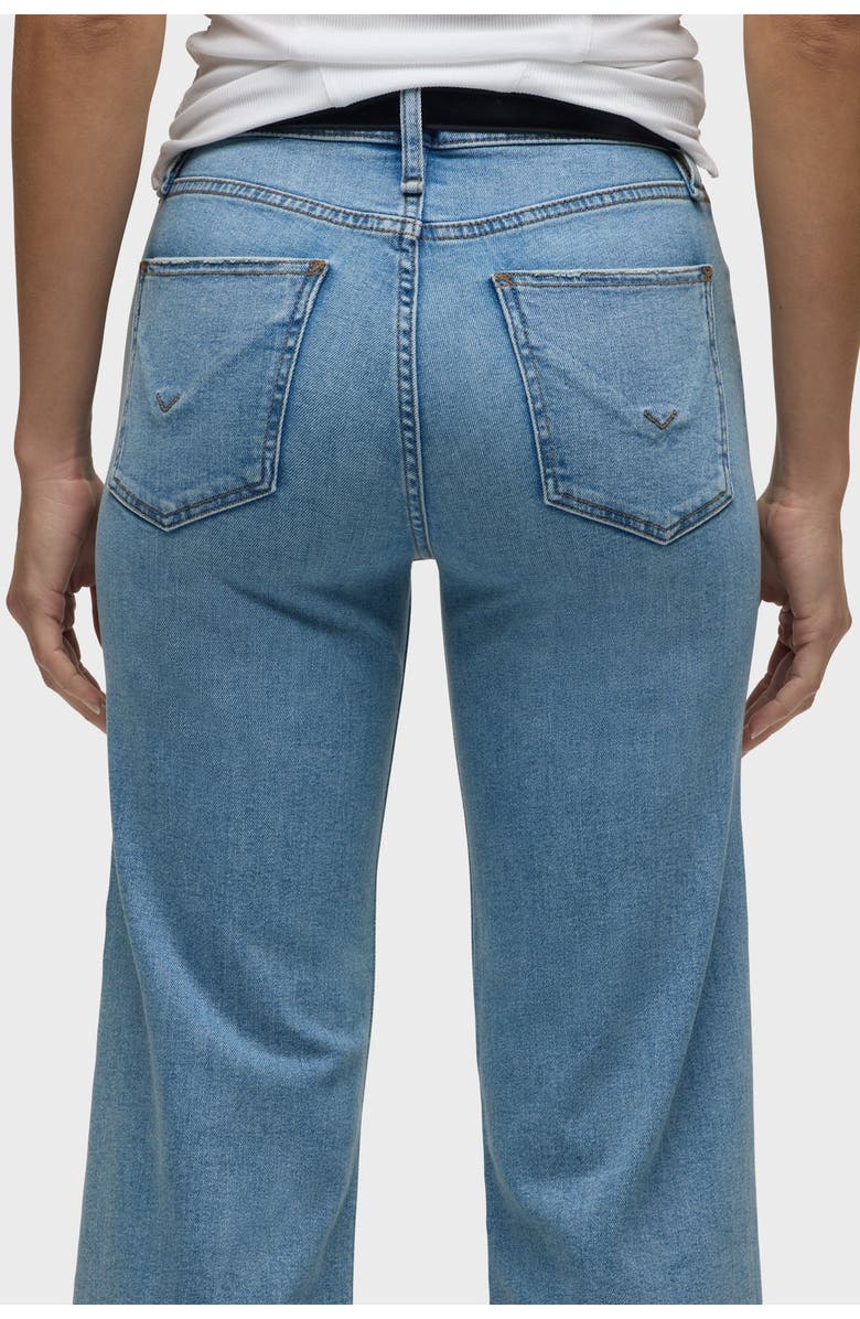 Hudson Jeans Rosie High-Rise Wide Leg Ankle Jean, Alternate, color, Oak