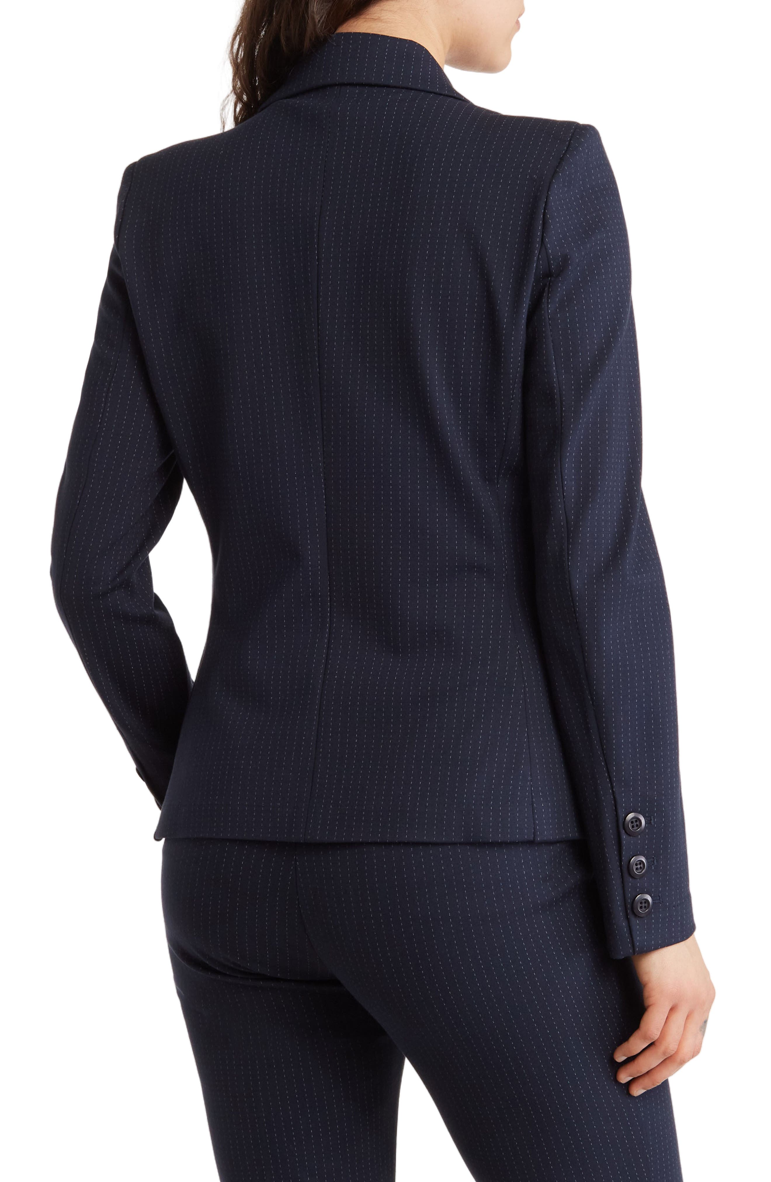 Pinstripe Blazer - image 2