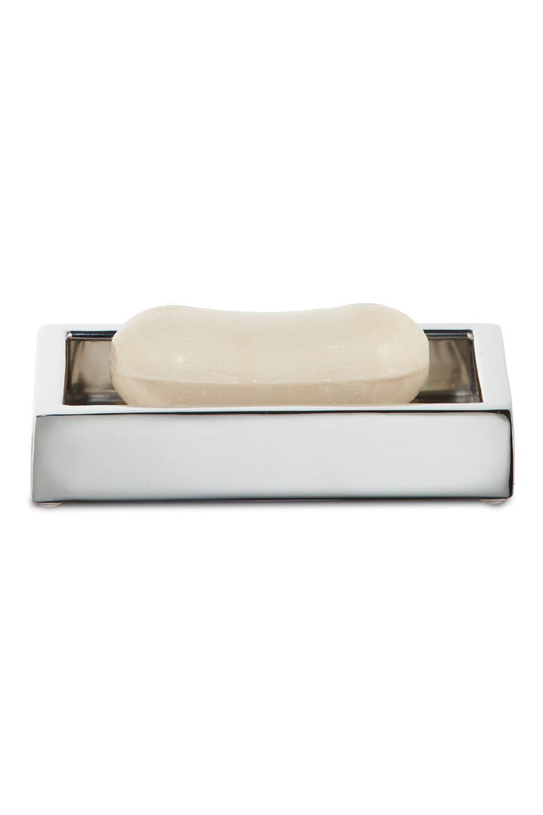 Stainless Steel Soap Dish, Alternate, color, SILVER